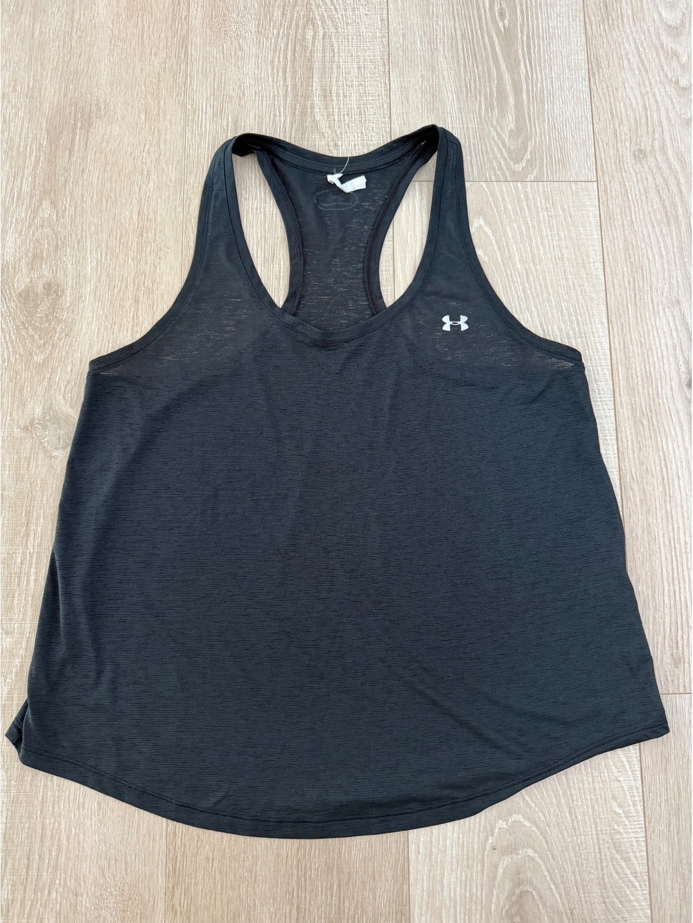 Under Armour black racerback tank top